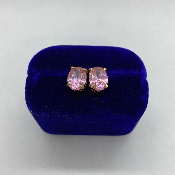 Jewelry - 💛 Gold Plated 925 Morganite Earrings